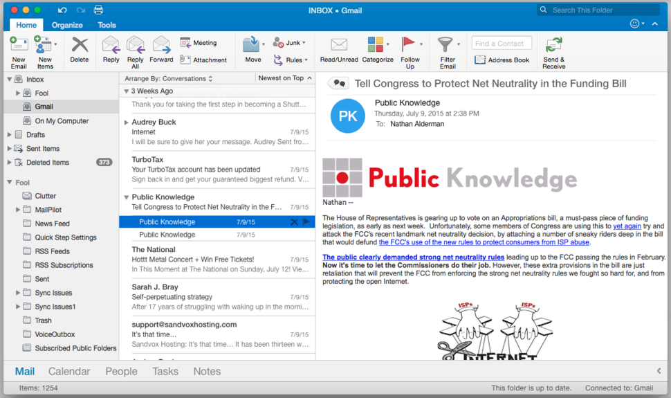 outlook for mac 2016 spam filter